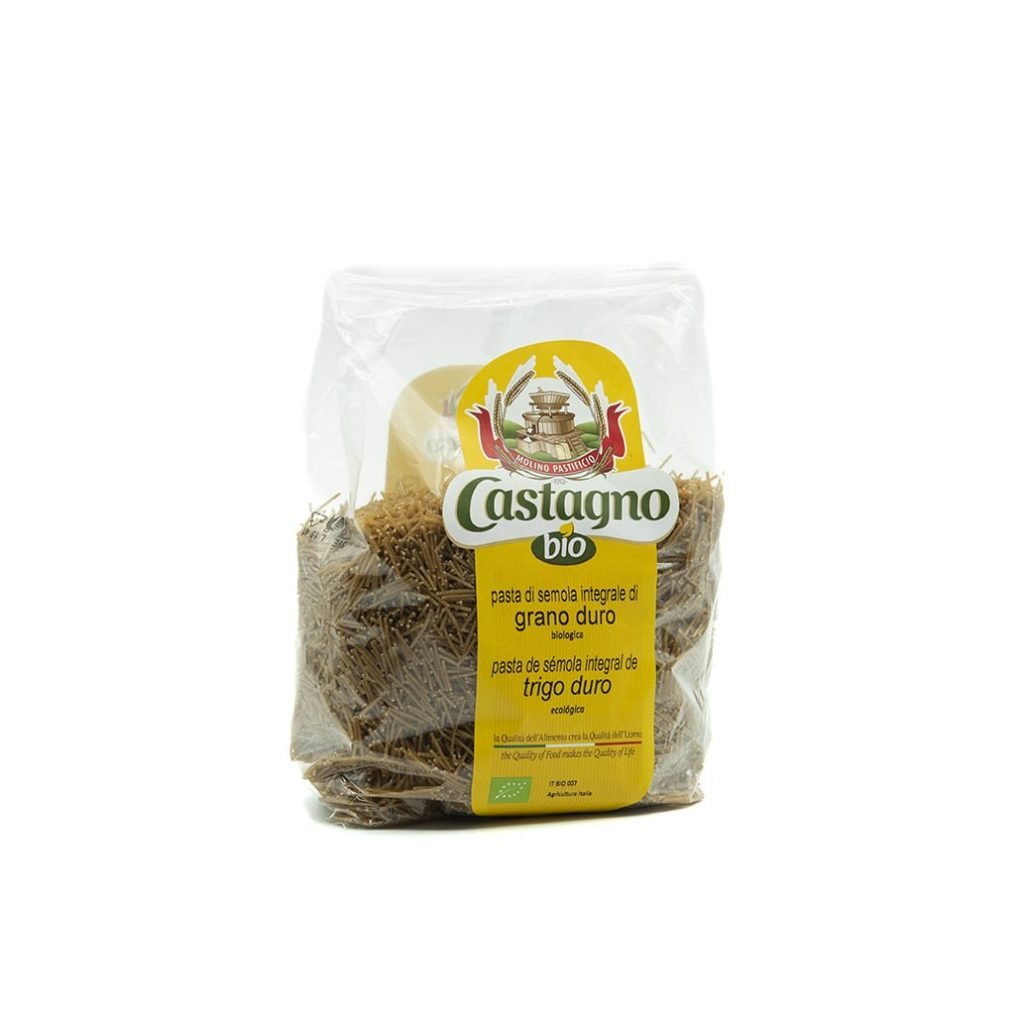 Pasta di Semola Integrale di Grano Duro / Fideos Castagno